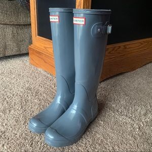 Grey Hunter Boots